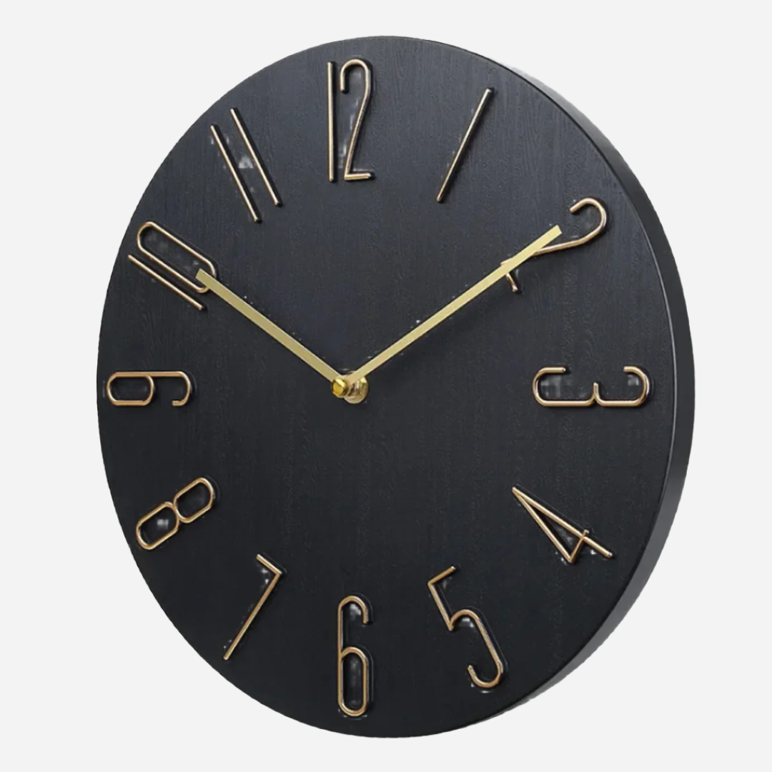 Whisper-Quiet Decorative Wall Clock