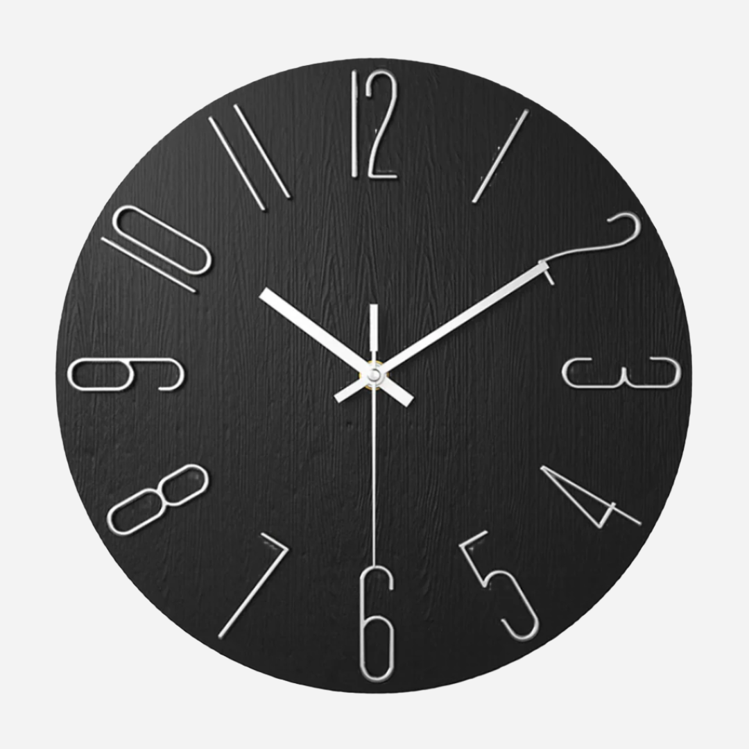 Chic Quiet Wall Clock for Your Living Room
