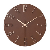 Chic Quiet Wall Clock for Your Living Room